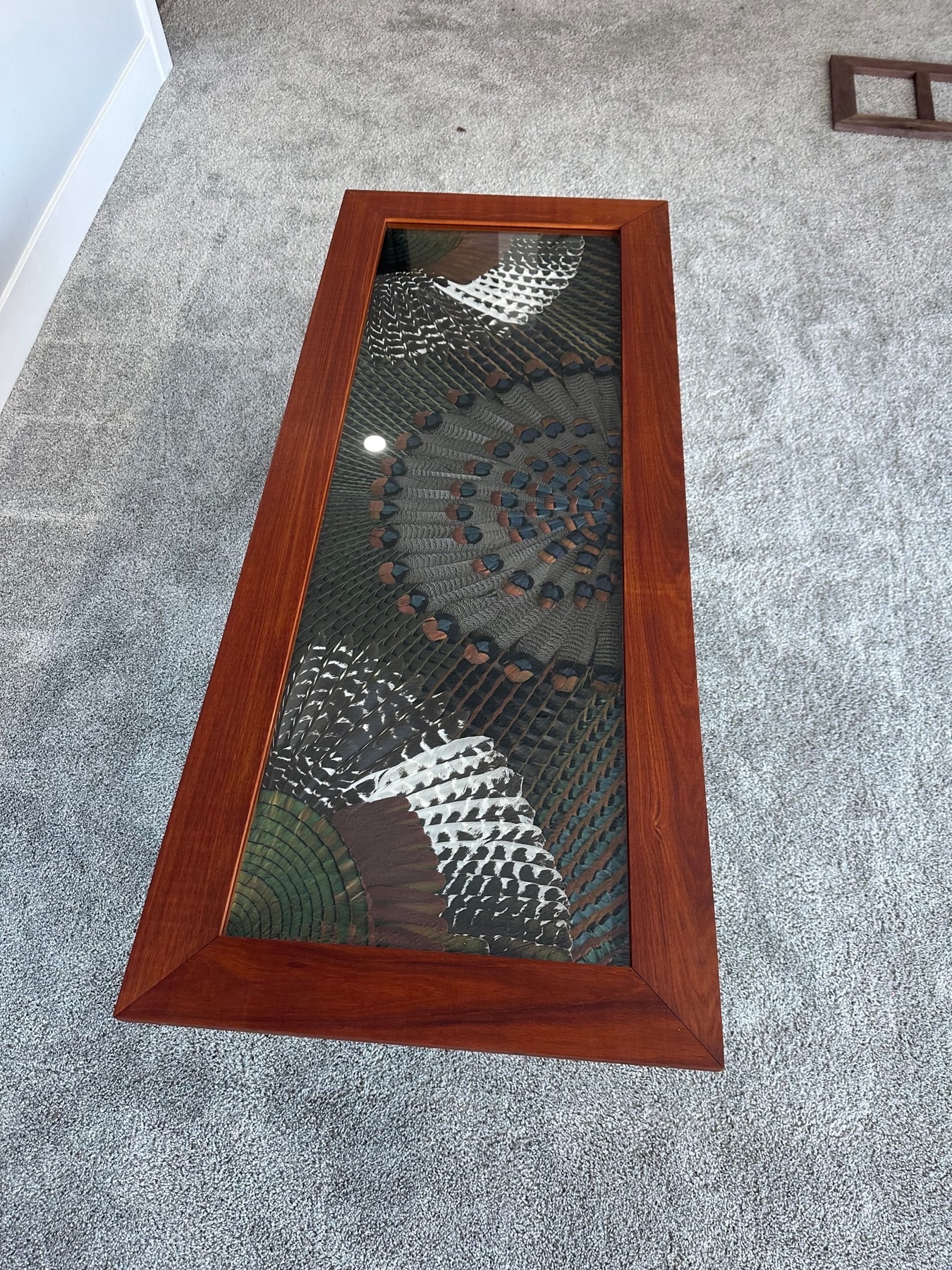 Custom Ocellated Turkey Table