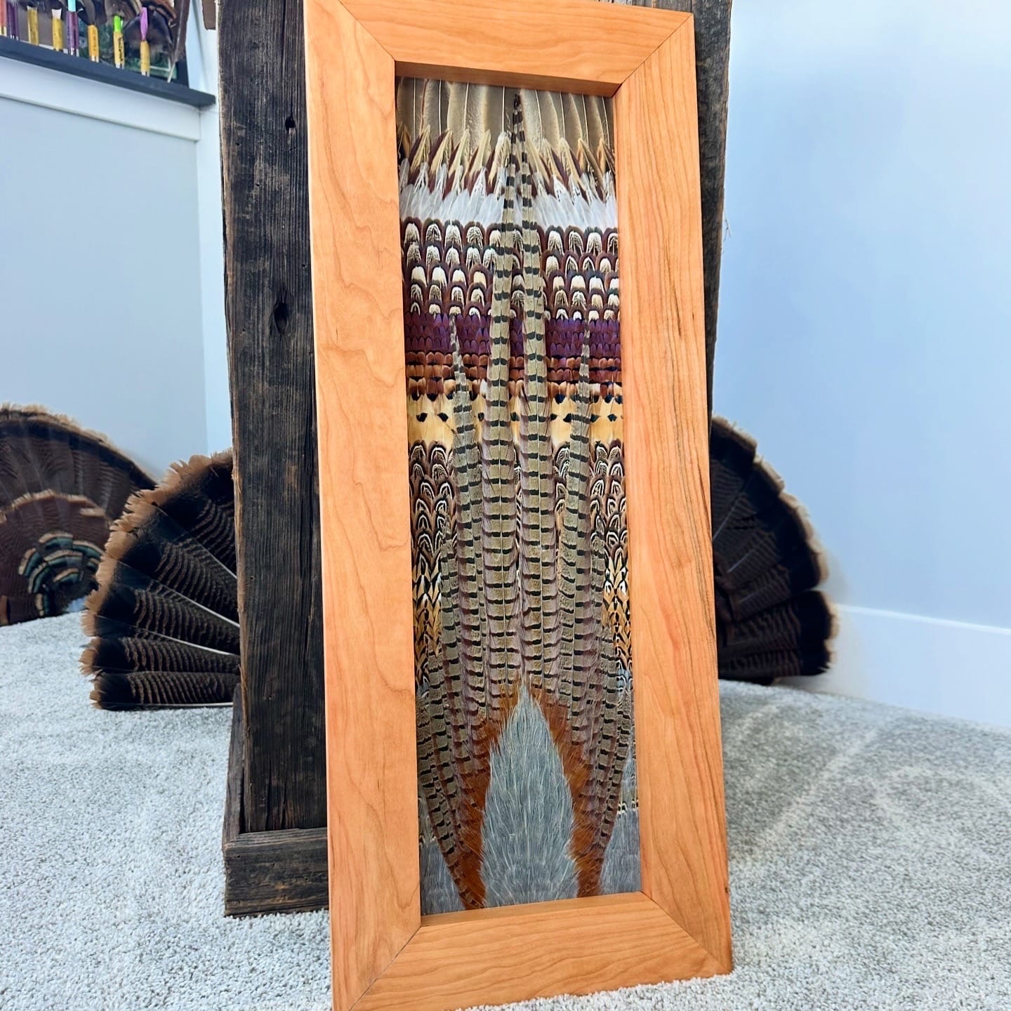 Featured feather art piece — #9