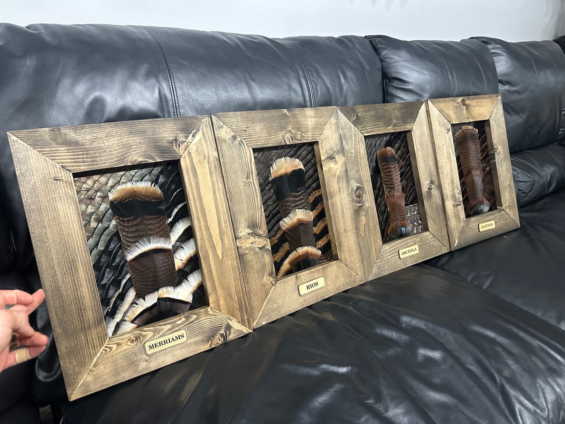 Custom Builds feather art piece — #10