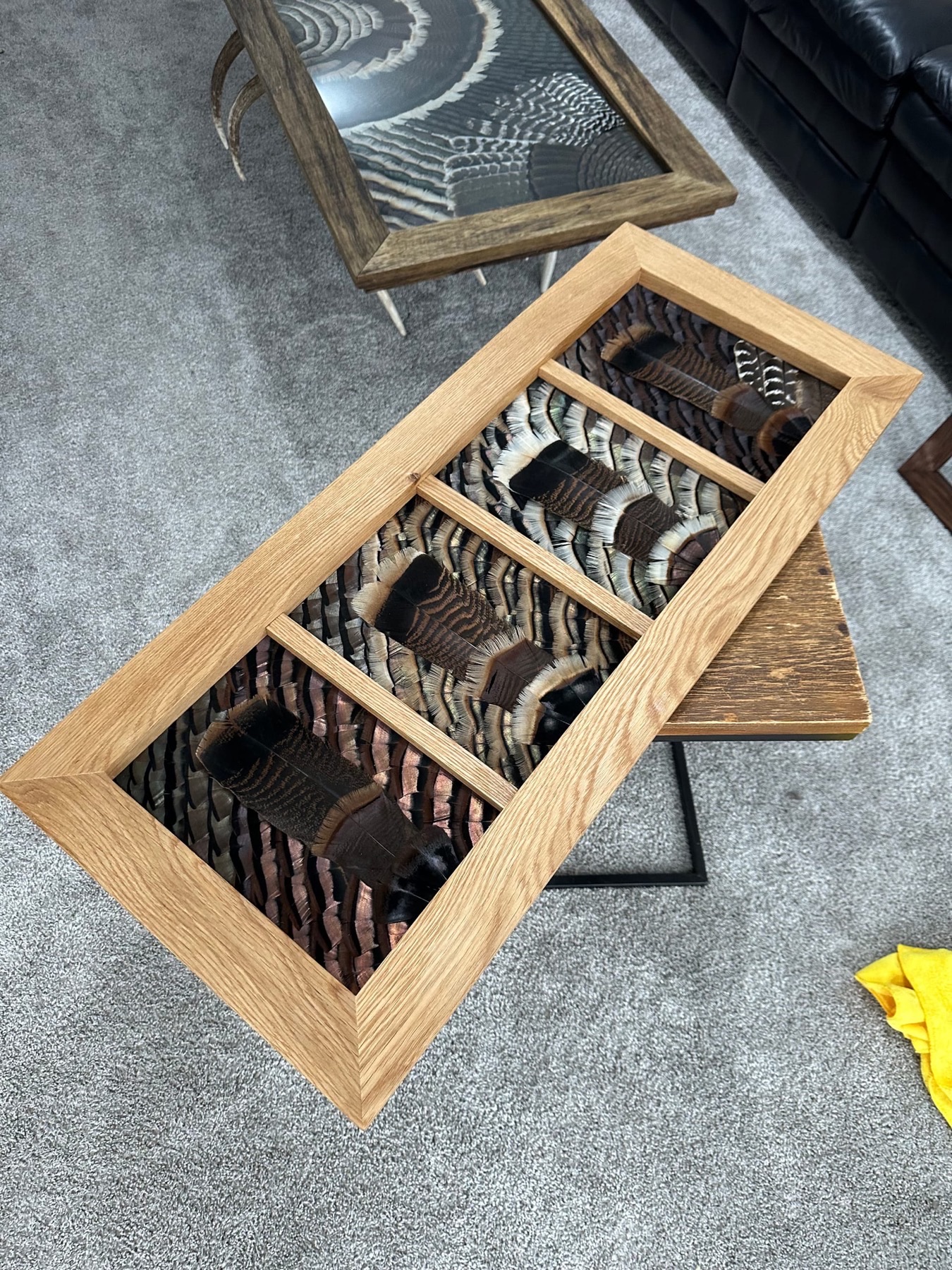 Custom Builds feather art piece — #14