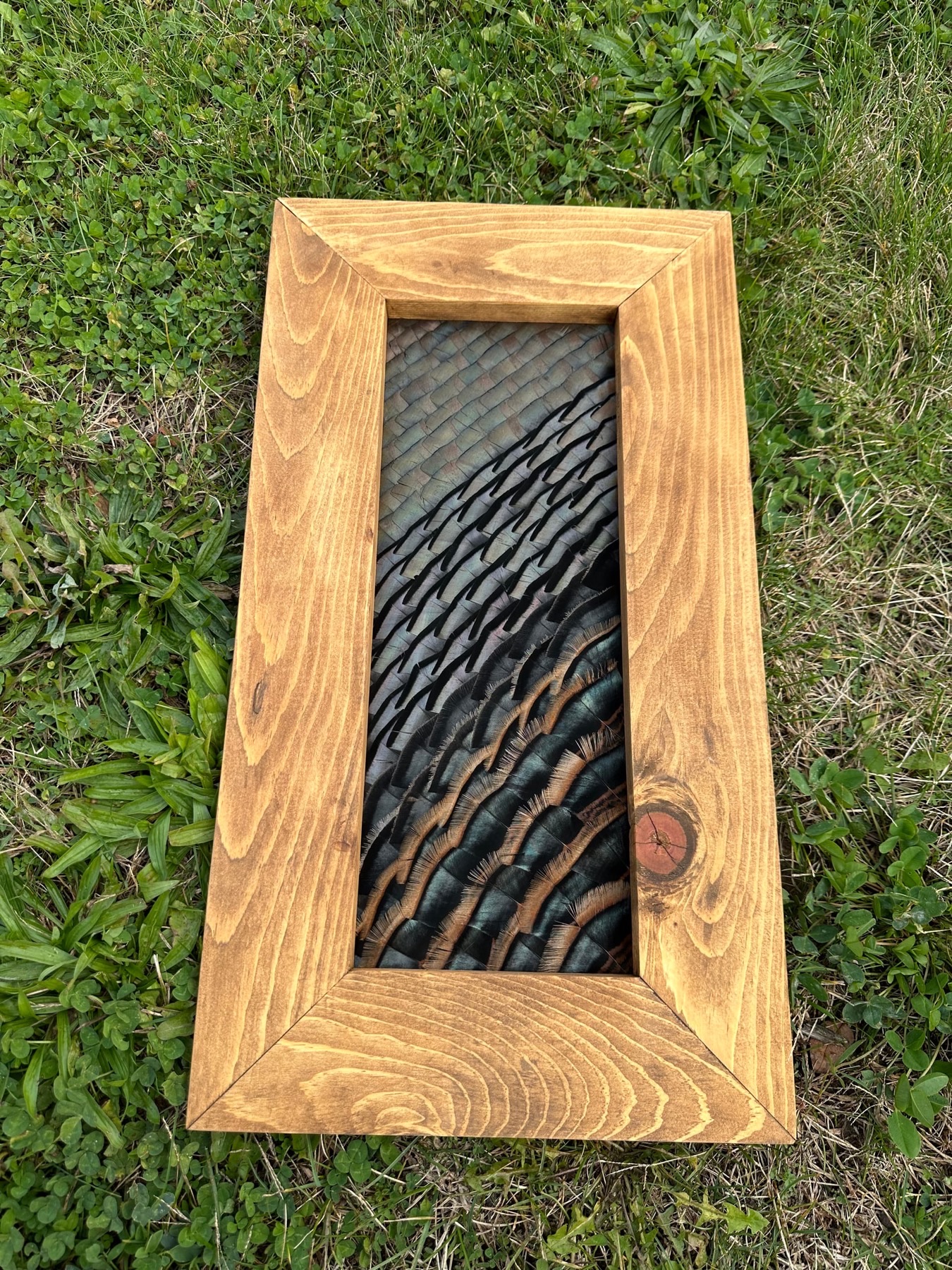 Custom Builds feather art piece — #16