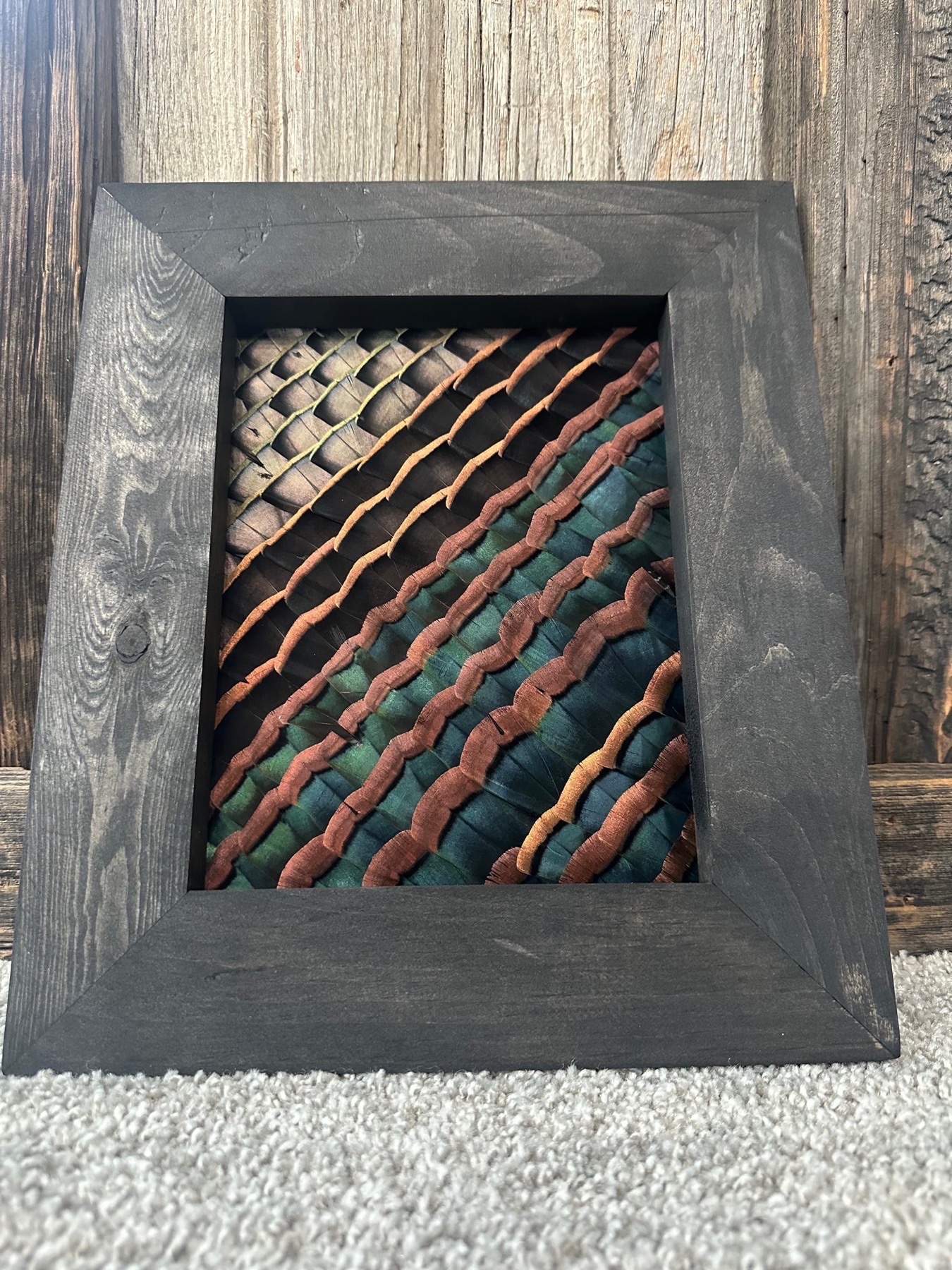 Custom Builds feather art piece — #19