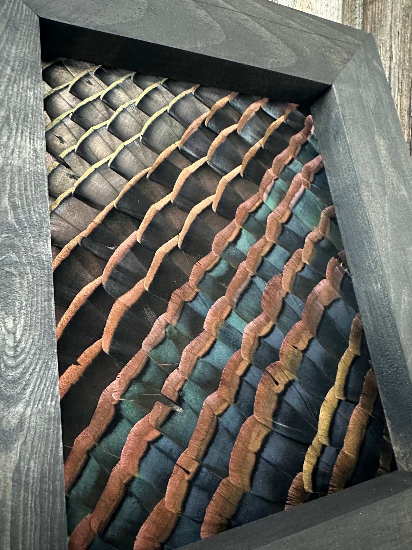 Custom Builds feather art piece — #20