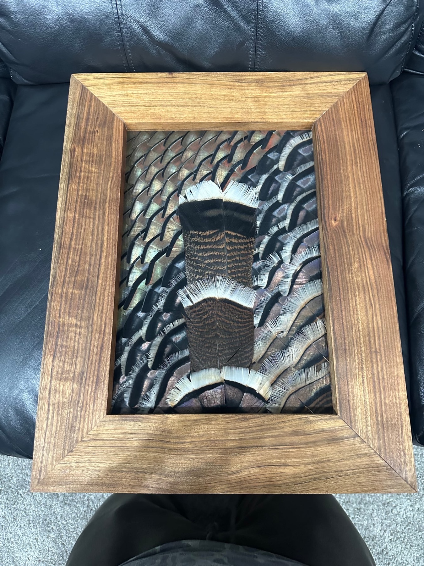 Custom Builds feather art piece — #22