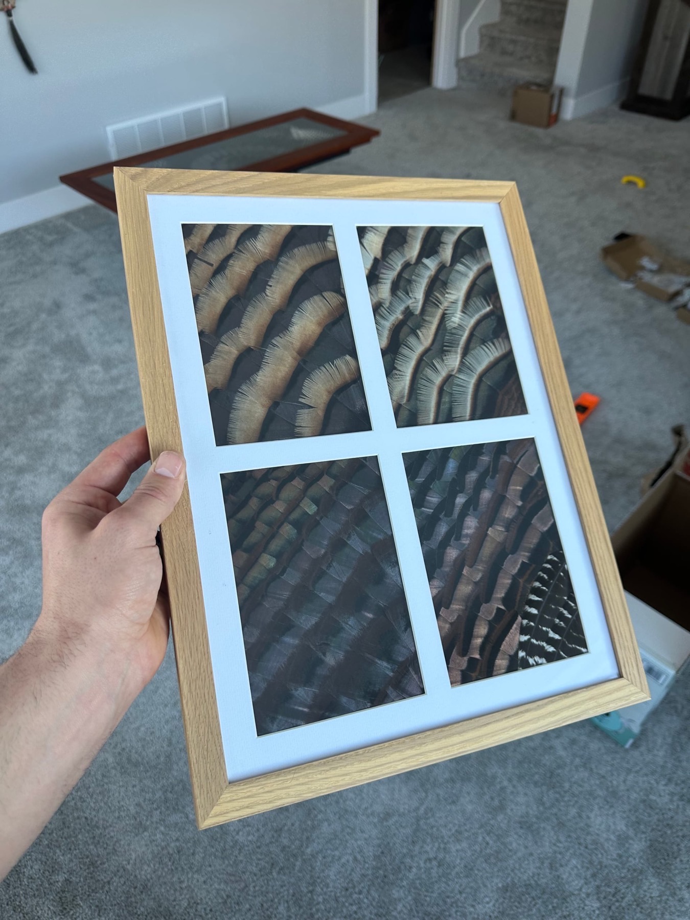 Custom Builds feather art piece — #23