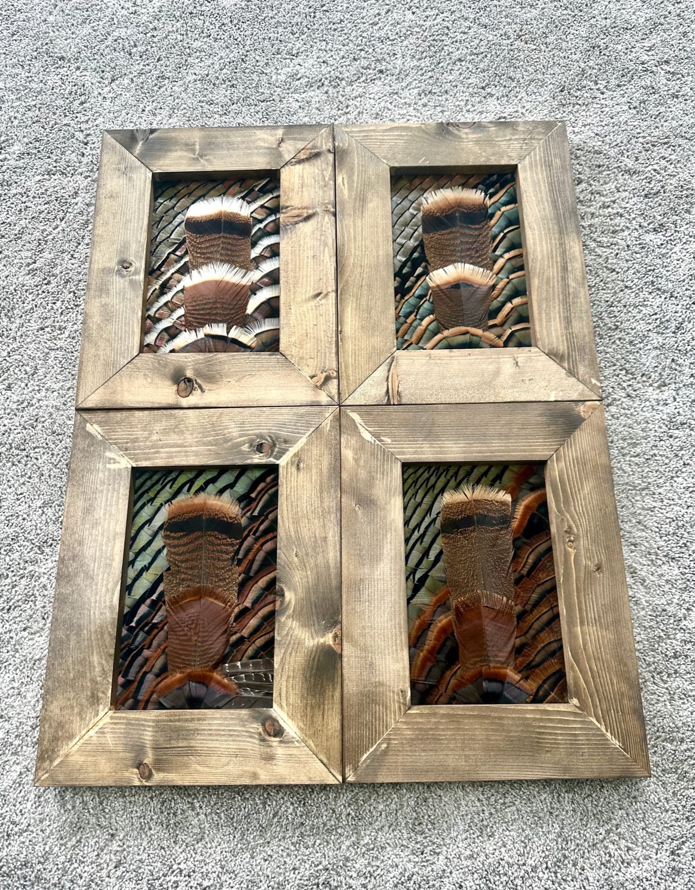 Custom Builds feather art piece — #9