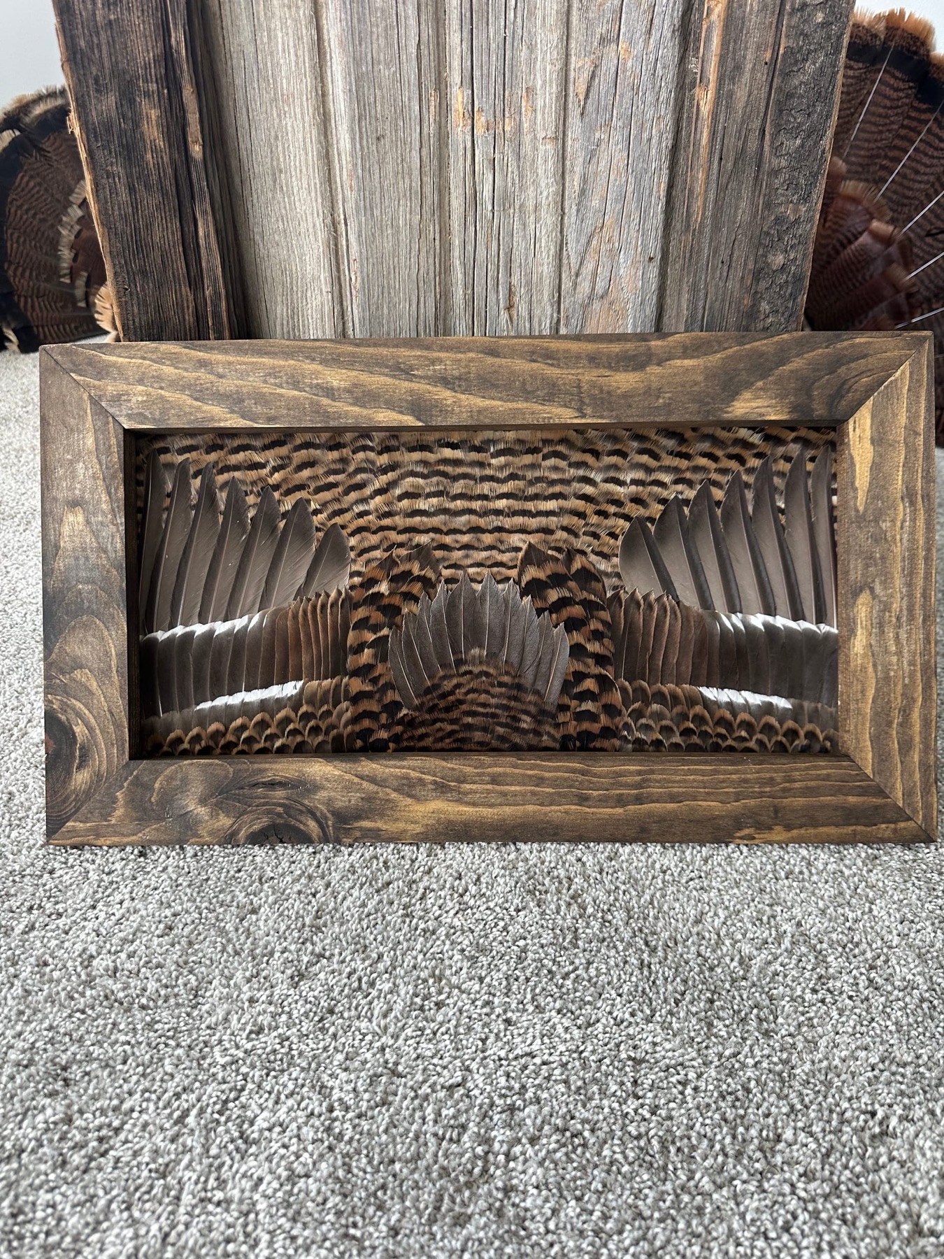 Ducks feather art piece — #16