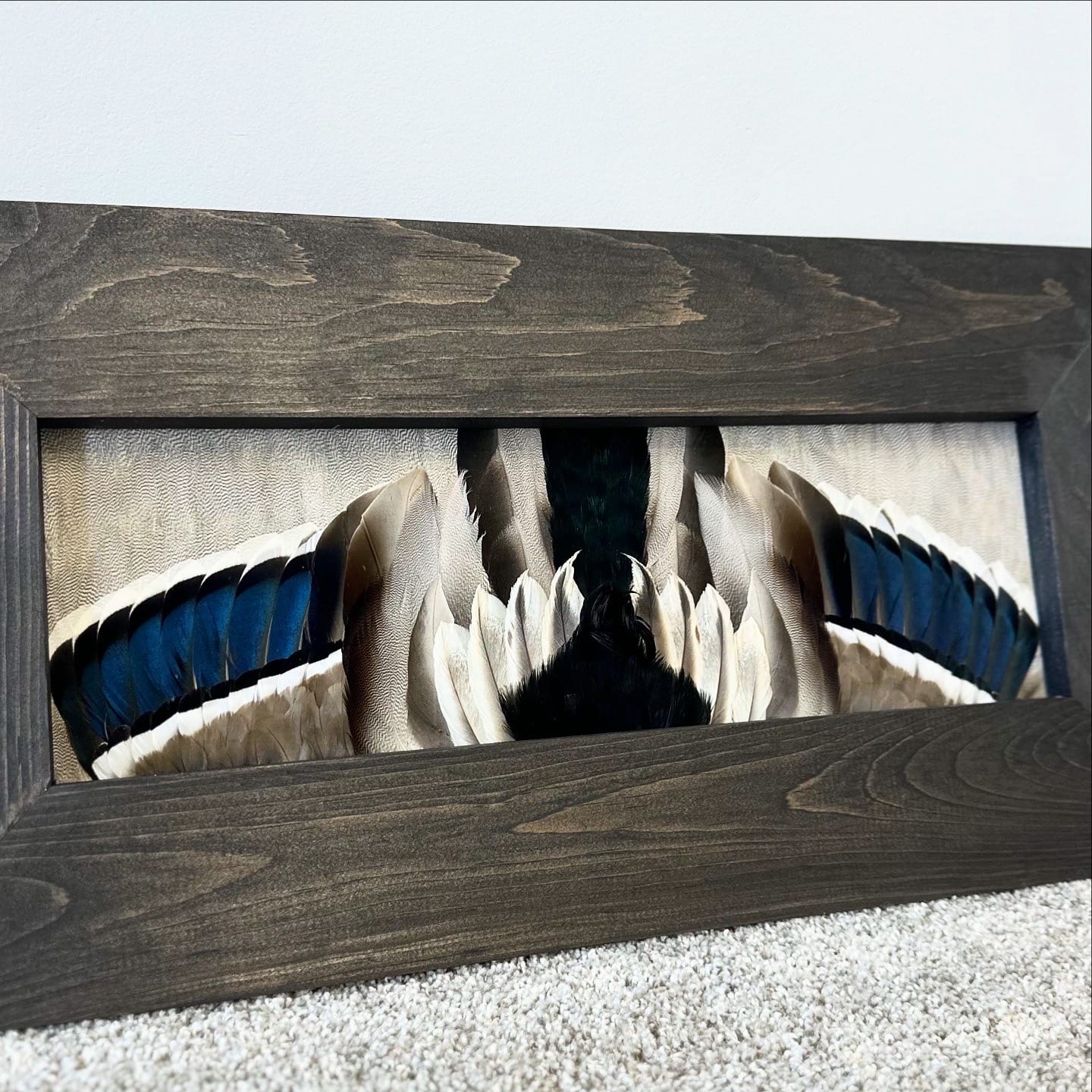 Ducks feather art piece — #7