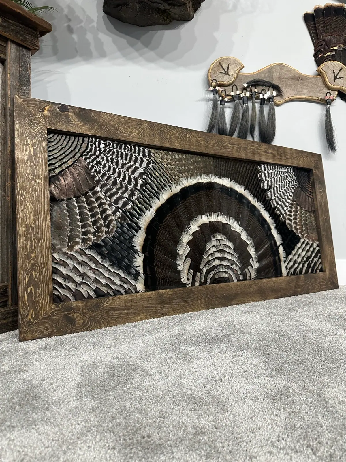 Double Wing Turkey Mount