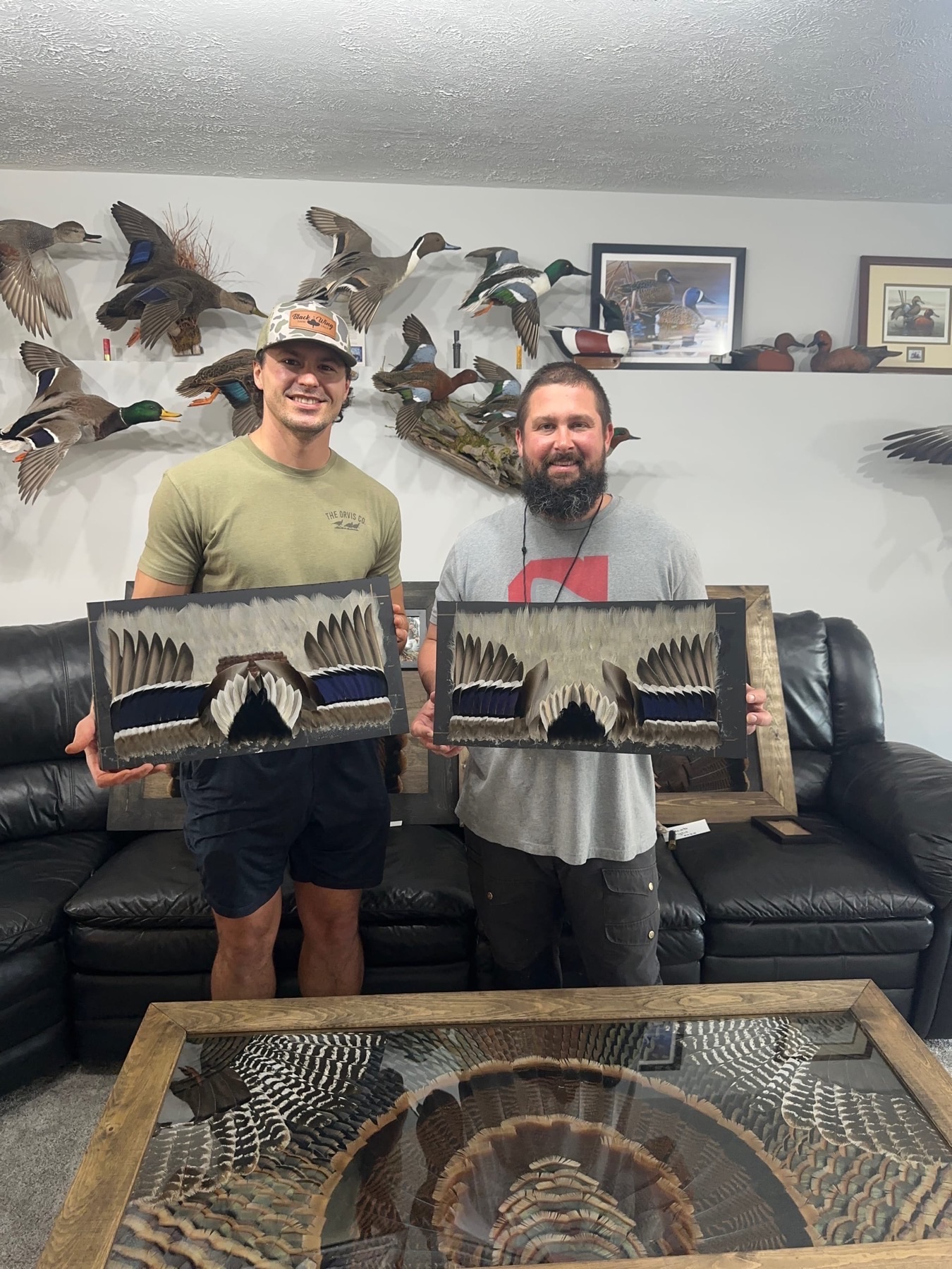 Studio training session at All Feathers Taxidermy