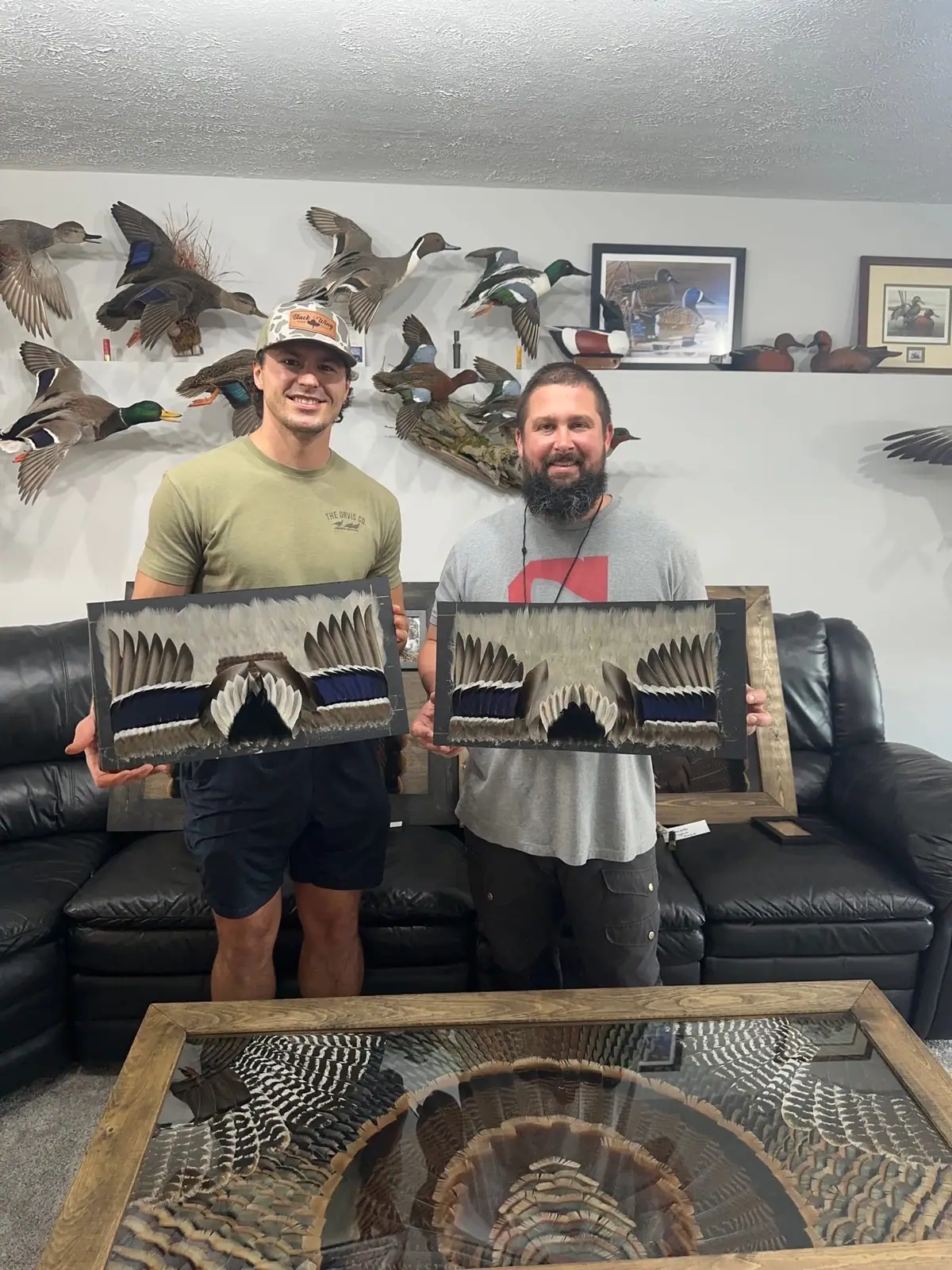 Studio training session at All Feathers Taxidermy
